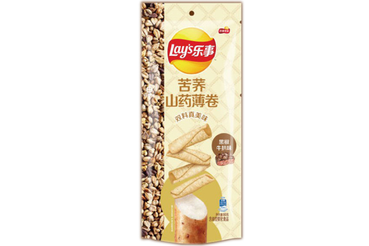 LAYS CHINESE YAM CHIPS (BLACK PEPPER STEAK) 80G